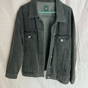 Women’s black jean jacket